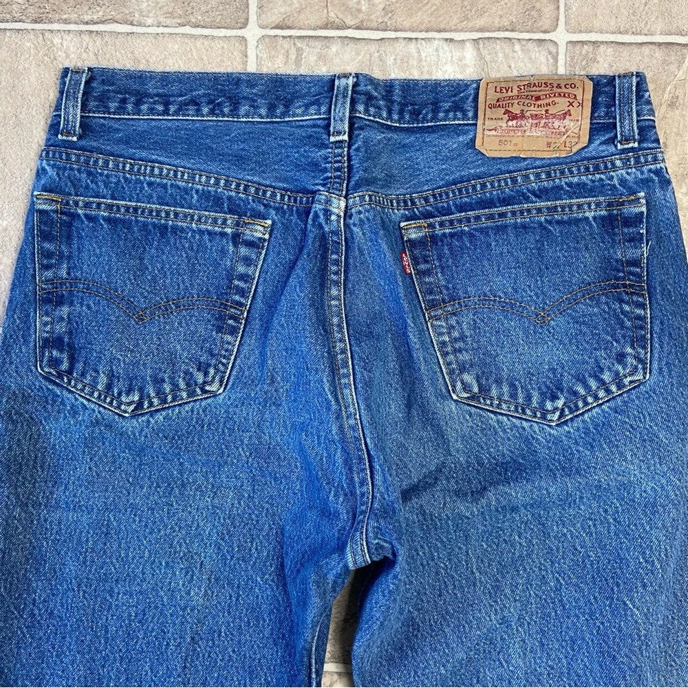 Vintage Levi’s 501 xx Classic Blue Denim Jeans - Picture 7 of 8
